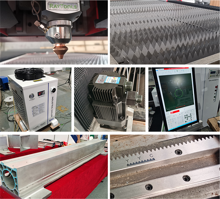 1.5kw 3kw 6025 Ipg Sheet Metal Fiber Laser Cutting Machine For Steel 1.5кв 3кв 6025 Ипг лима машина за ласерско сечење влакана за челик