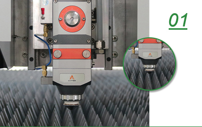 4000w Metal Fiber Laser Cutting Machine With Yaskawa Servo Motor 4000в машина за ласерско сечење металних влакана са Иаскава серво мотором