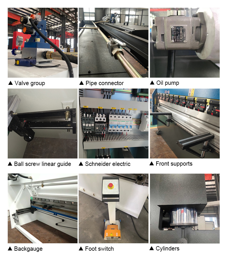 63t 2500mm Nc Carbon Steel Sheet Bending Machine Hydraulic Press Brake 63т 2500мм Нц машина за савијање лимова од угљеничног челика хидраулична кочница