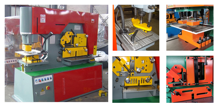 Q35y Hydraulic Ironworker Combined Drilling Machine Punching And Shearing Machine К35и Хидраулиц Иронворкер Комбинована машина за бушење машина за пробијање и шишање