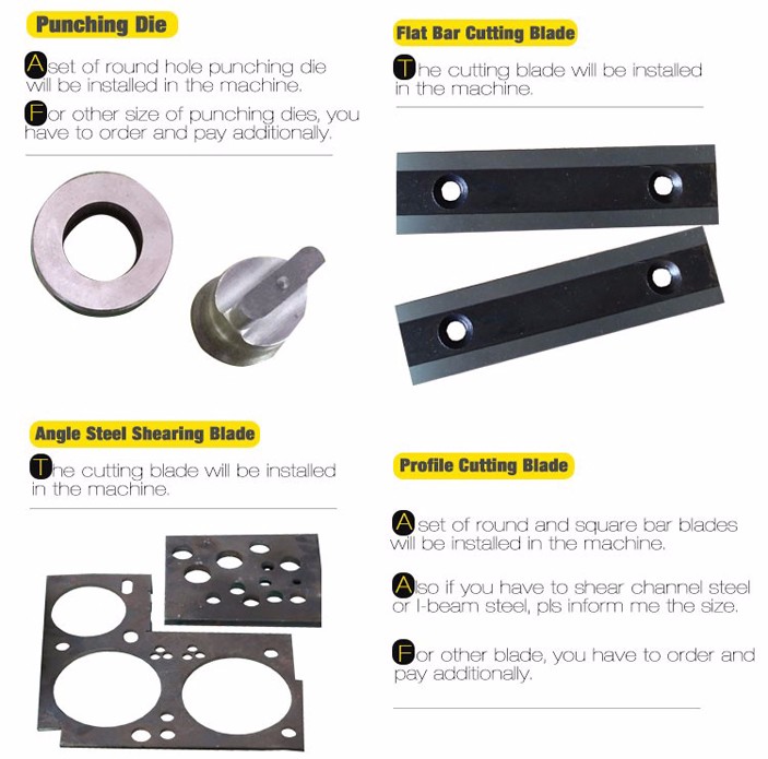 Комбинована машина за шишање и пробијање вишенаменске хидрауличке машине за гвожђе серије К35и