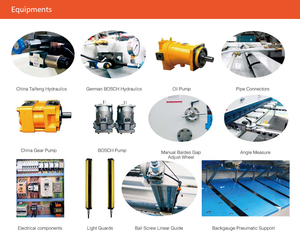 КЦ11К 10 12 16 мм 3200 4000 мм металне гиљотинске маказе ЦНЦ машина за гиљотинске маказе