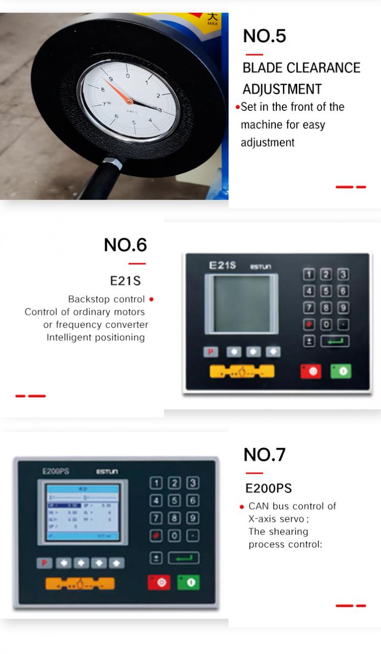 Shear Cutting Machine Guillotine Metal Hydraulic Shearing Machine Qc11Y/K Машина за сечење маказа Гиљотина за хидрауличну машину за шишање метала Кц11И/К
